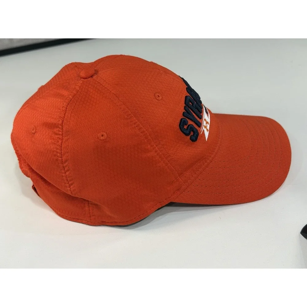 Under Armor Syracuse Orange Hat Cap OSFA Performance Mesh Adjustable Hook & Loop